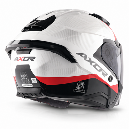 Axor Kylo Ray Helmet - White Red