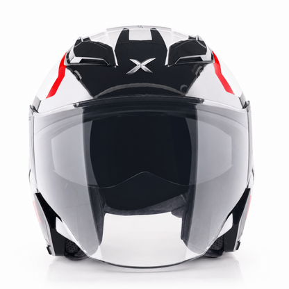 Axor Kylo Ray Helmet - White Red