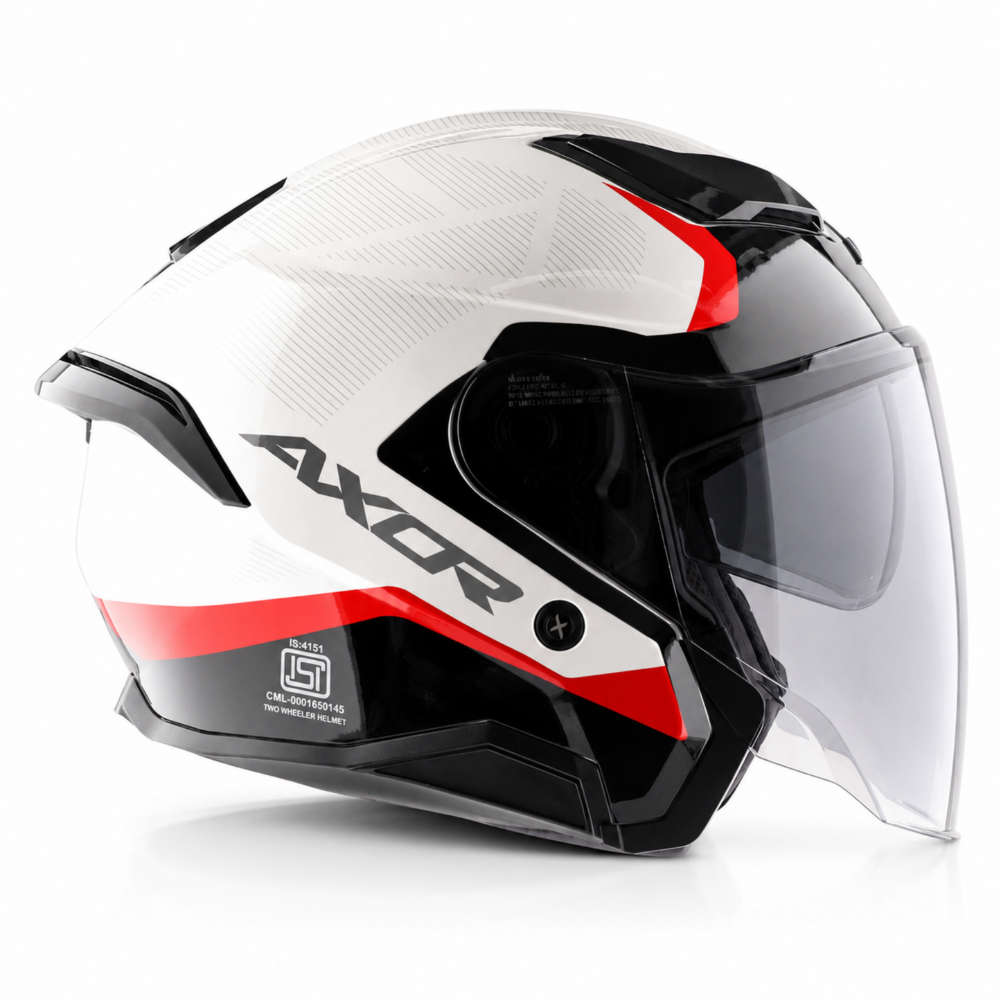 Axor Kylo Ray Helmet - White Red