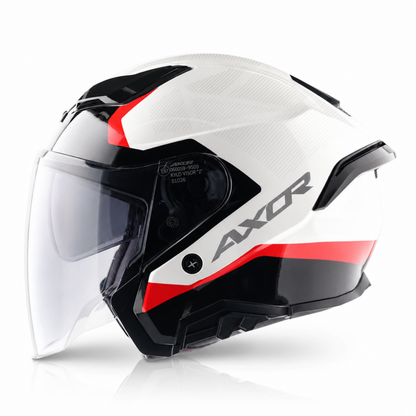 Axor Kylo Ray Helmet - White Red