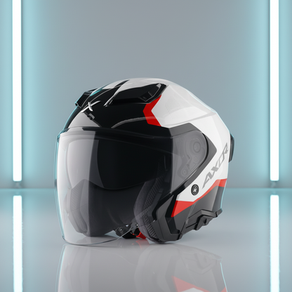 Axor Kylo Ray Helmet - White Red