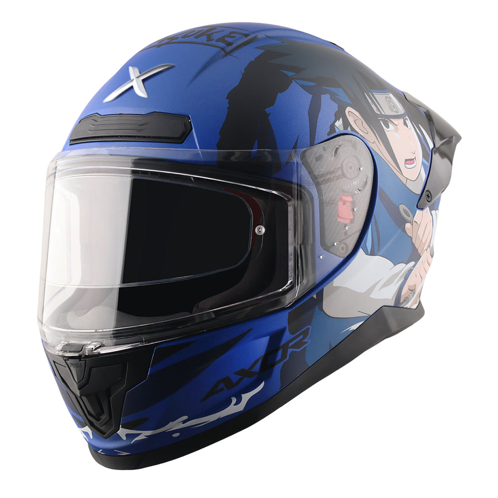 Axor Saber Sasuke Helmet (Dull Dark Blue Black)