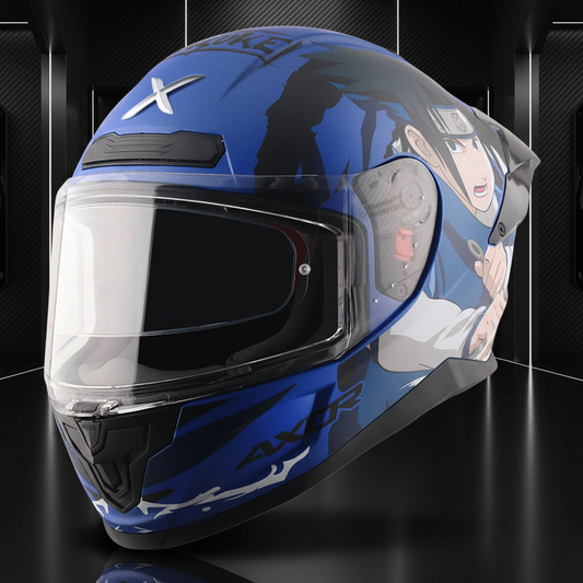 Axor Saber Sasuke Helmet (Dull Dark Blue Black)