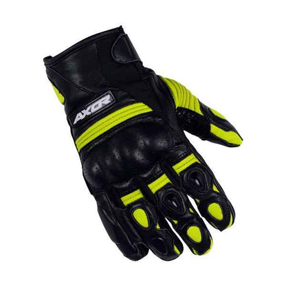 Axor Spyder Riding Gloves Black Neon Yellow