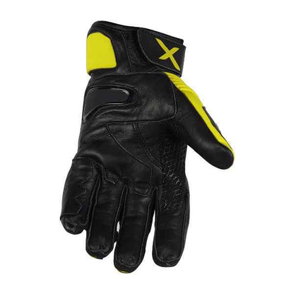 Axor Spyder Riding Gloves Black Neon Yellow