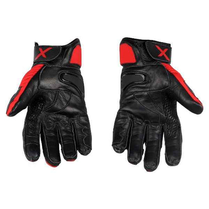 Axor Spyder Riding Gloves Black Red