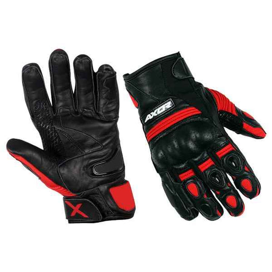 Axor Spyder Riding Gloves Black Red