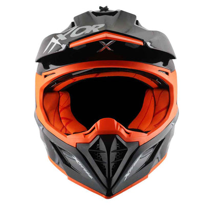 Axor X-cross Single Color Helmet (Black Orange)