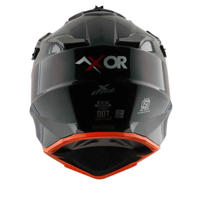 Axor X-cross Single Color Helmet (Black Orange)