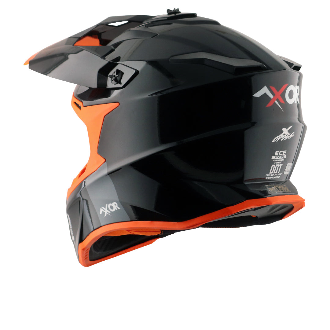 Axor X-cross Single Color Helmet (Black Orange)
