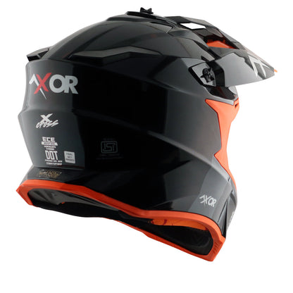 Axor X-cross Single Color Helmet (Black Orange)