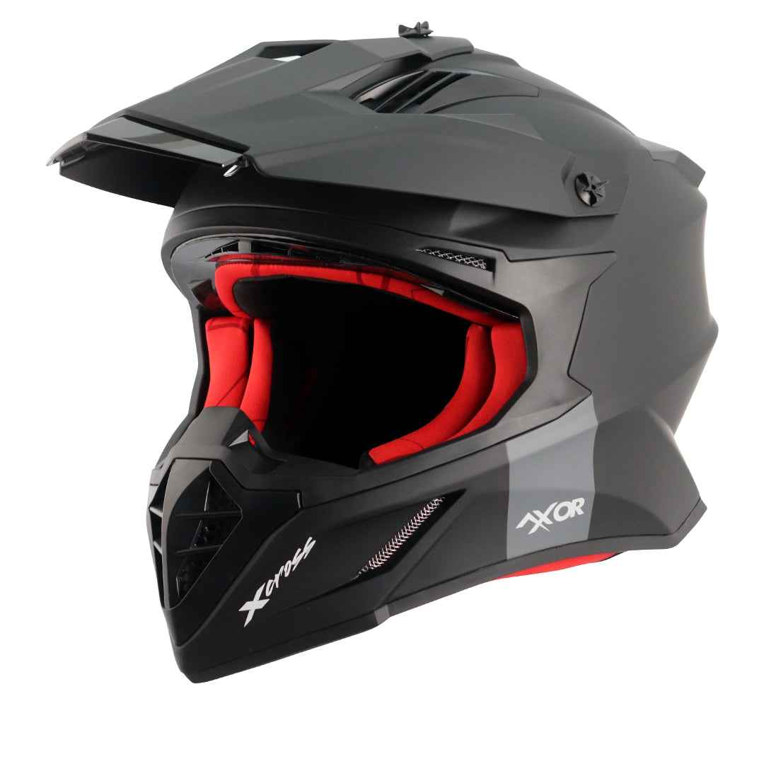 Axor X-cross Single Color Helmet (Dull Black)