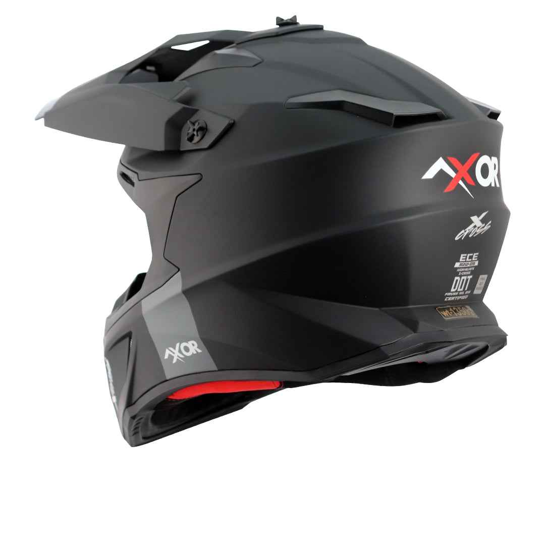 Axor X-cross Single Color Helmet (Dull Black)