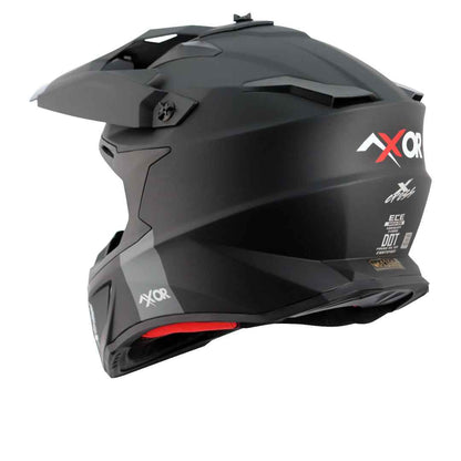 Axor X-cross Single Color Helmet (Dull Black)