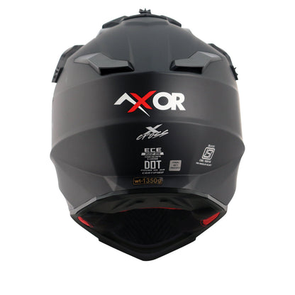 Axor X-cross Single Color Helmet (Dull Black)