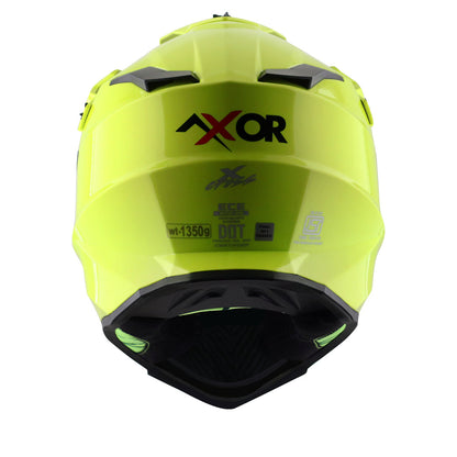 Axor X-cross Single Color Helmet (Neon Yellow)