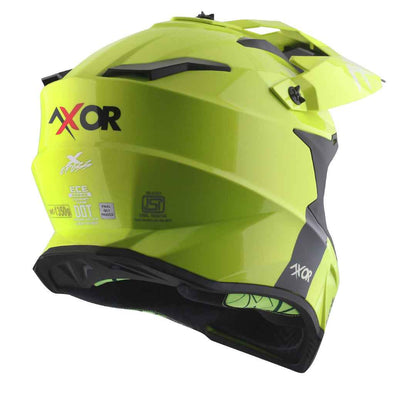 Axor X-cross Single Color Helmet (Neon Yellow)