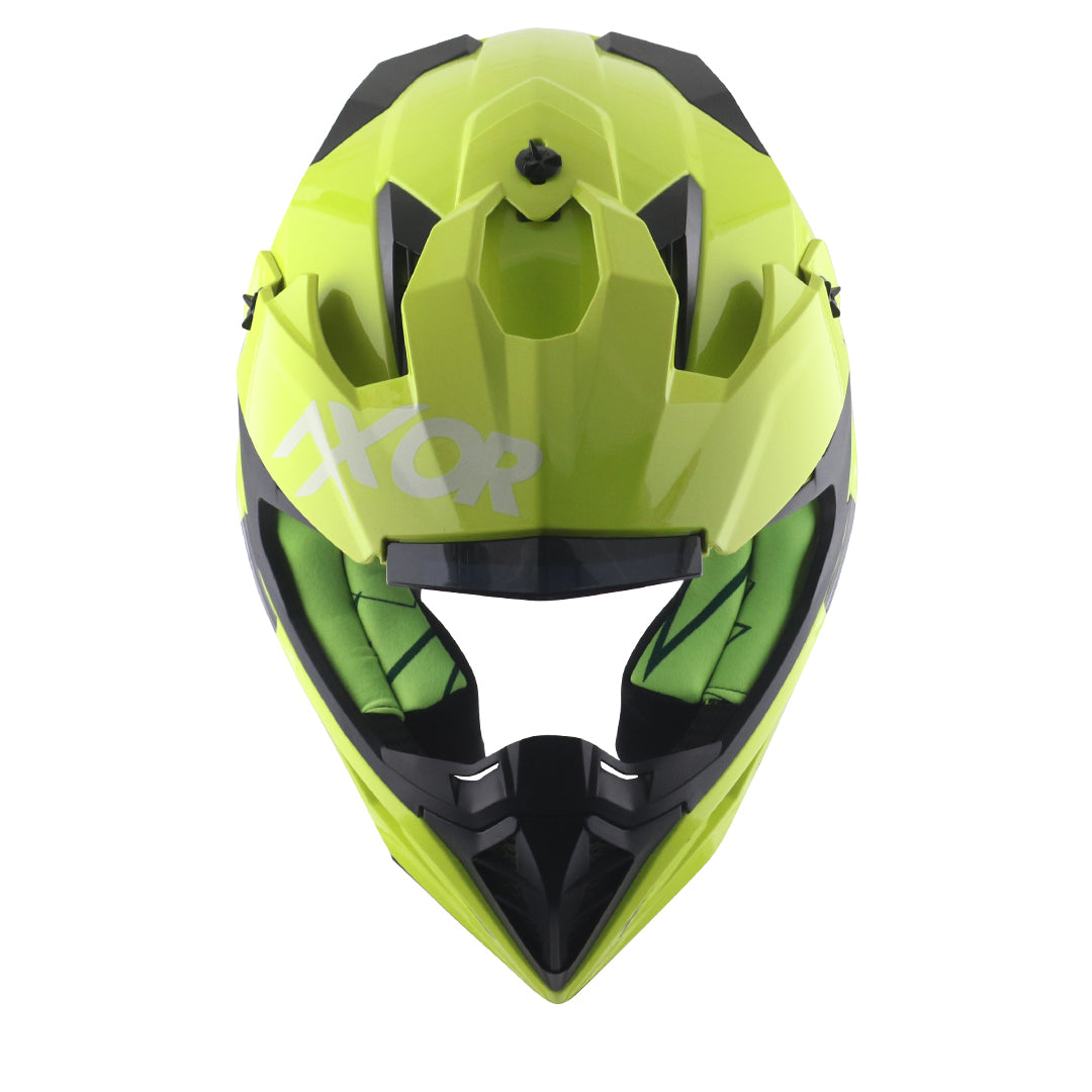 Axor X-cross Single Color Helmet (Neon Yellow)
