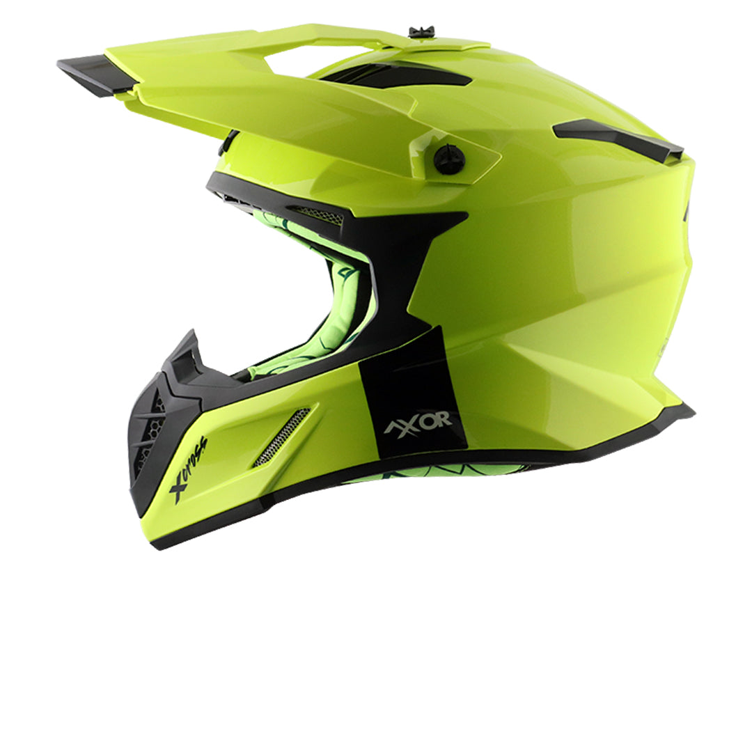 Axor X-cross Single Color Helmet (Neon Yellow)