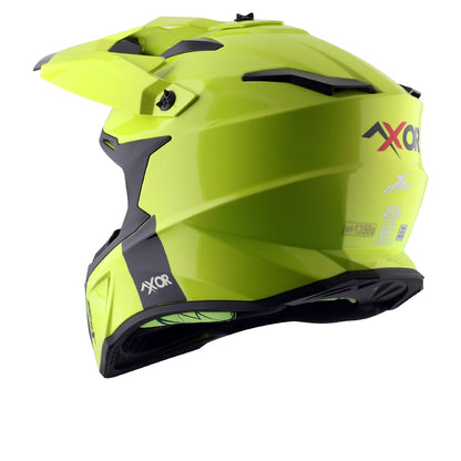 Axor X-cross Single Color Helmet (Neon Yellow)