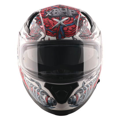 Axor XBhP Bionic Helmet (White Red)
