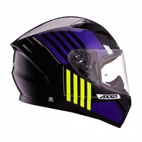 Axxis Segment Giga Gloss Flo Yellow Helmet