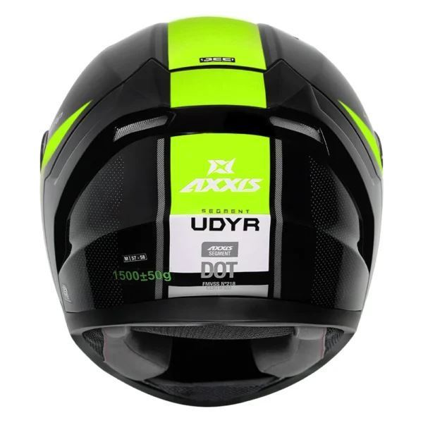 Axxis-Segment UDYR Helmet Gloss Fluo-Yellow