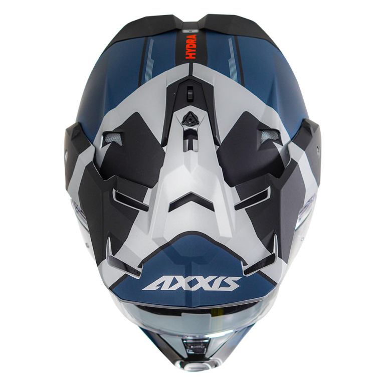 AXXIS Wolf DS Hydra Grey Helmet - Riders Junction