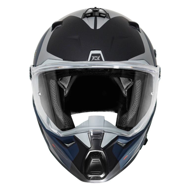 AXXIS Wolf DS Hydra Grey Helmet - Riders Junction