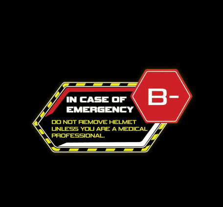 B- Reflective Sticker - Wander Looms - Riders Junction