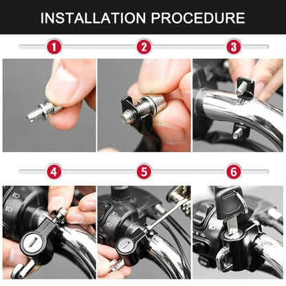 BBG Handlebar Helmet Lock