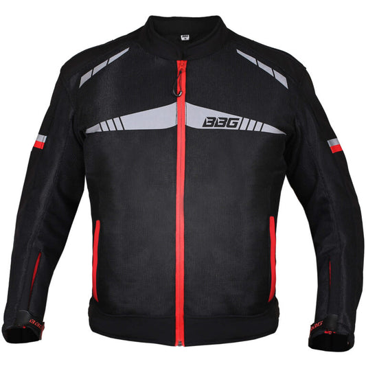 BBG Metro Riding Jacket - Red - Riders Junction