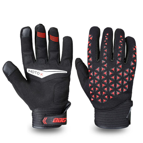 BBG - Motocross Gloves – Red