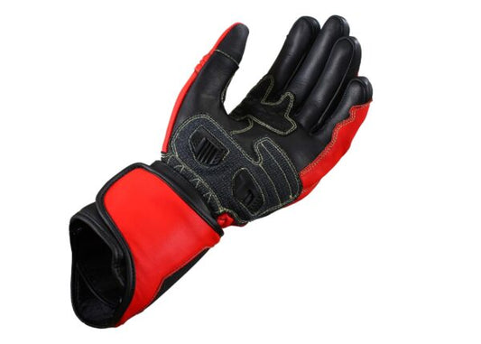 BBG- Racer Gloves – Red - Riders Junction