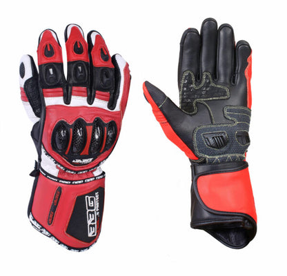 BBG- Racer Gloves – Red - Riders Junction