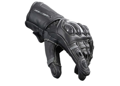 BBG- Racer Gloves – Black - Riders Junction