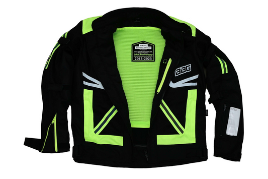 BBG Indy Riding Jacket - Neon