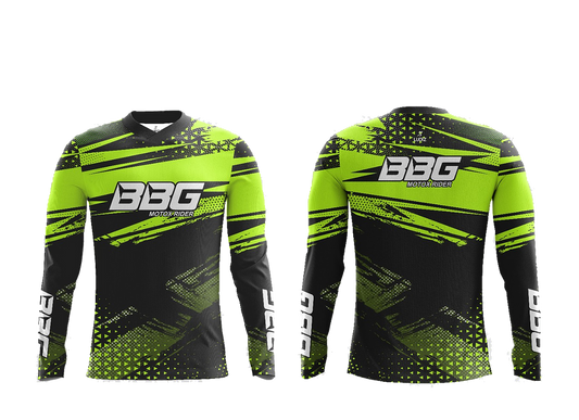 BBG Motocross Jersey - Neon