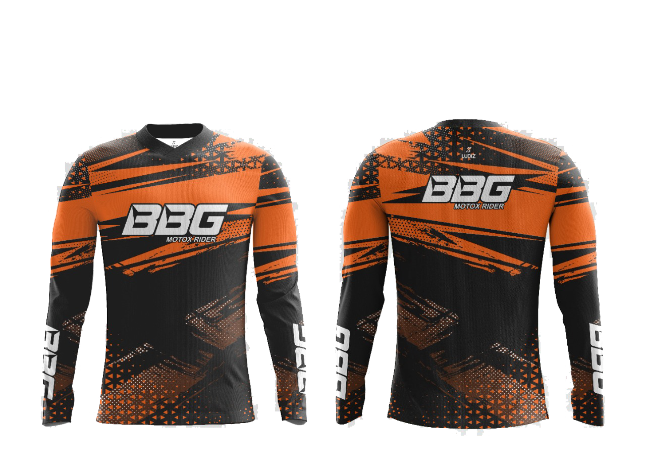 BBG Motocross Jersey - Orange