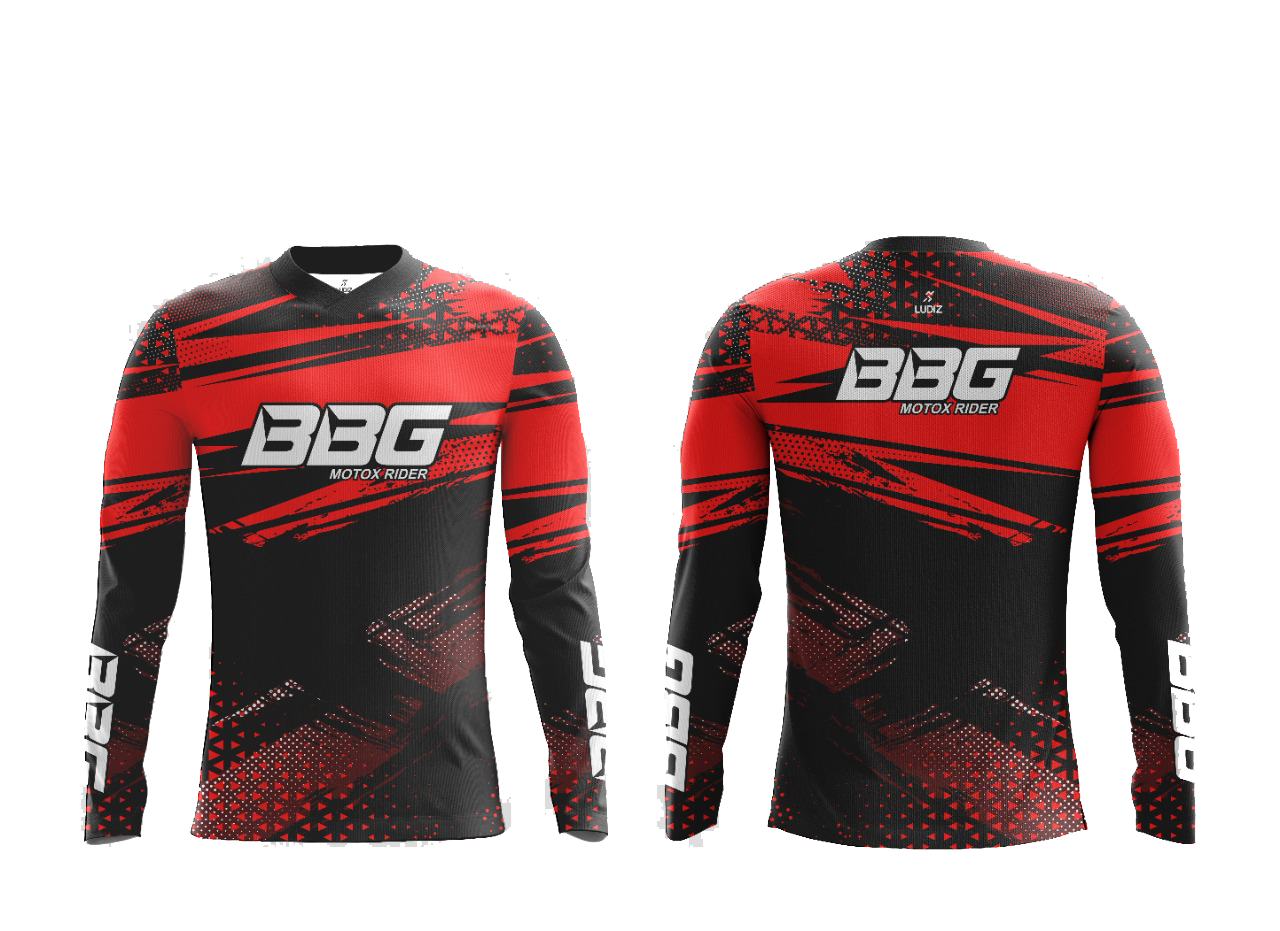 BBG Motocross Jersey - Red