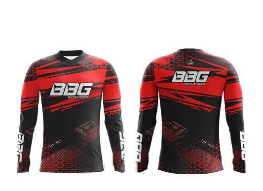 BBG Motocross Jersey - Red