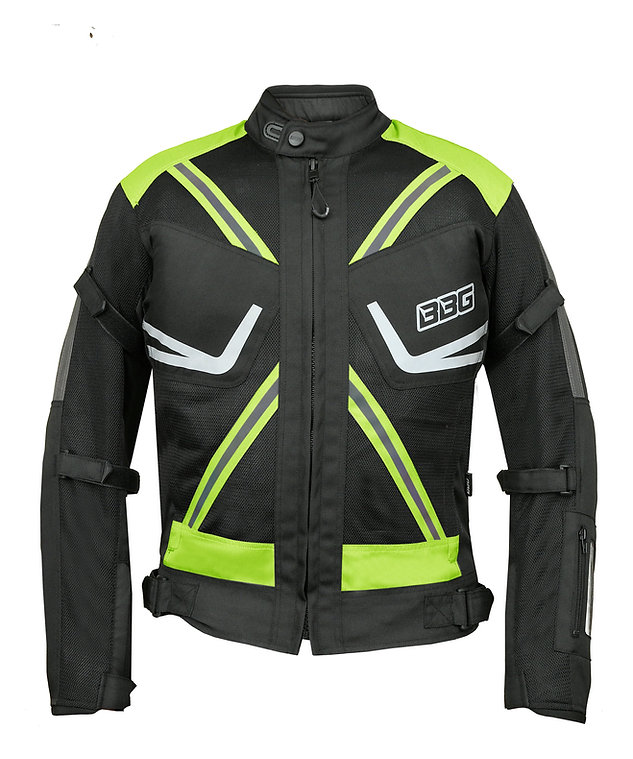 BBG Indy Riding Jacket - Neon