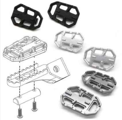 BMW 310 GS Offroad Footpegs
