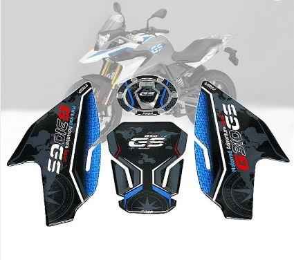 BMW 310GS 3D Tank Pad, Fuel Pad & Gas Cap Set