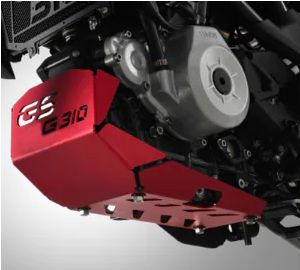 BMW 310 Sump Guard red Imported