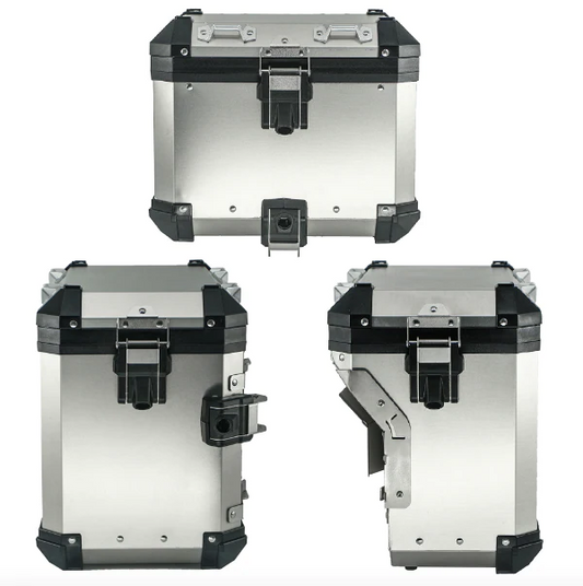 BMW 310GS Aluminum Pannier & Top Box