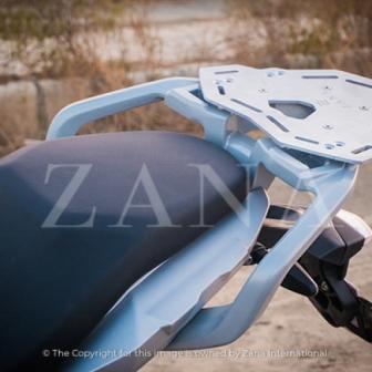 BMW 310GS Top Rack Plate Silver - ZANA ZI-5079 - Riders-Junction