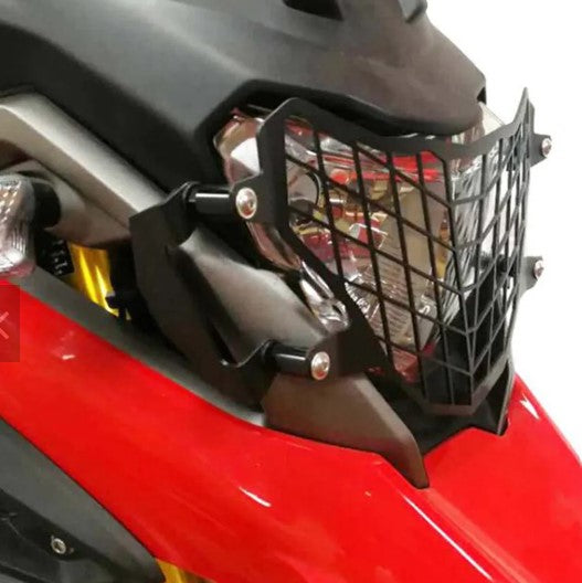 BMW 310gs headlight grill black 2