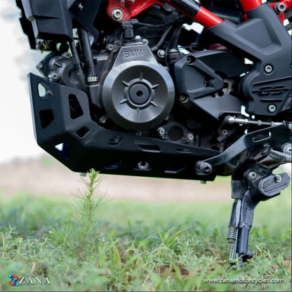 BMW G310 GS Aluminium Heavy Duty Sump Guard Black