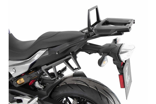 BMW F 900 XR Topcase Carrier - Alu Rack Combination With Original Rear Rack - Hepco Becker - 6556548 01 01